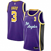 Lakers 3 Anthony Davis Purple 2020-2021 New City Edition Nike Swingman Jersey Dyin,baseball caps,new era cap wholesale,wholesale hats